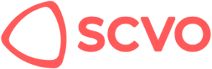 the logo of the Scottish Council for Voluntary Organisations
