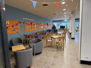 a picture of the inside of Vibe 75, a space for hire in Newton Stewart